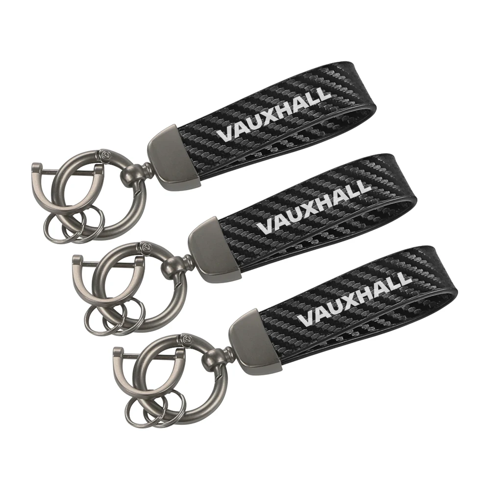 PU Leather Keychains High Quality Car Key Strap KeyChains For Opel Vauxhall Astra J K Crossland X Grandland Insignia B Zafira C