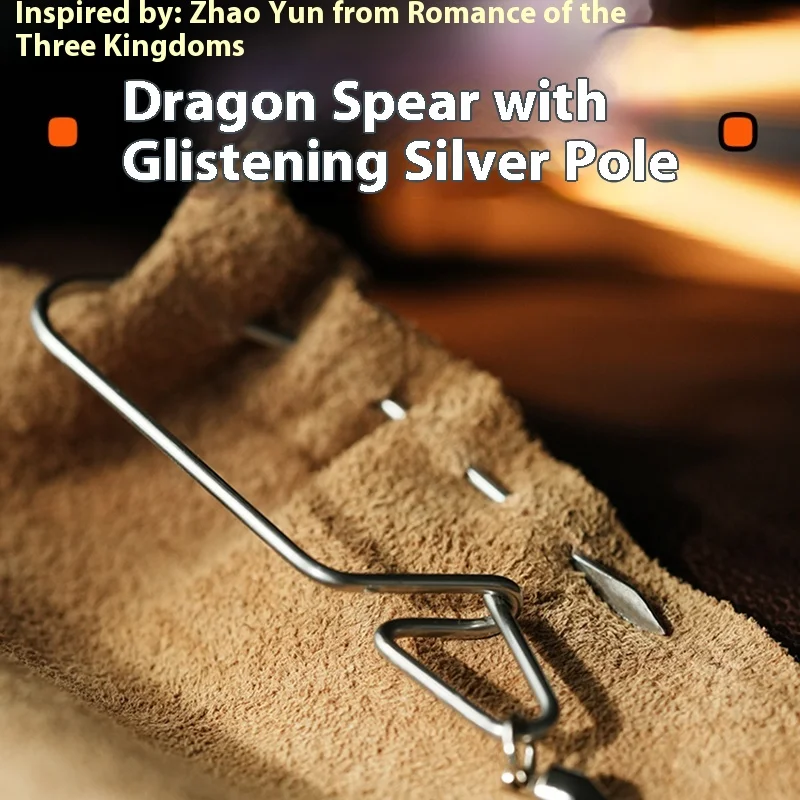 

Высокопрочные рыболовные крючки из нержавеющей стали 304, быстроподвесные аксессуары для рыбалки на озере, большой рыболовный пистолет, хвостовое игольчатое кольцо