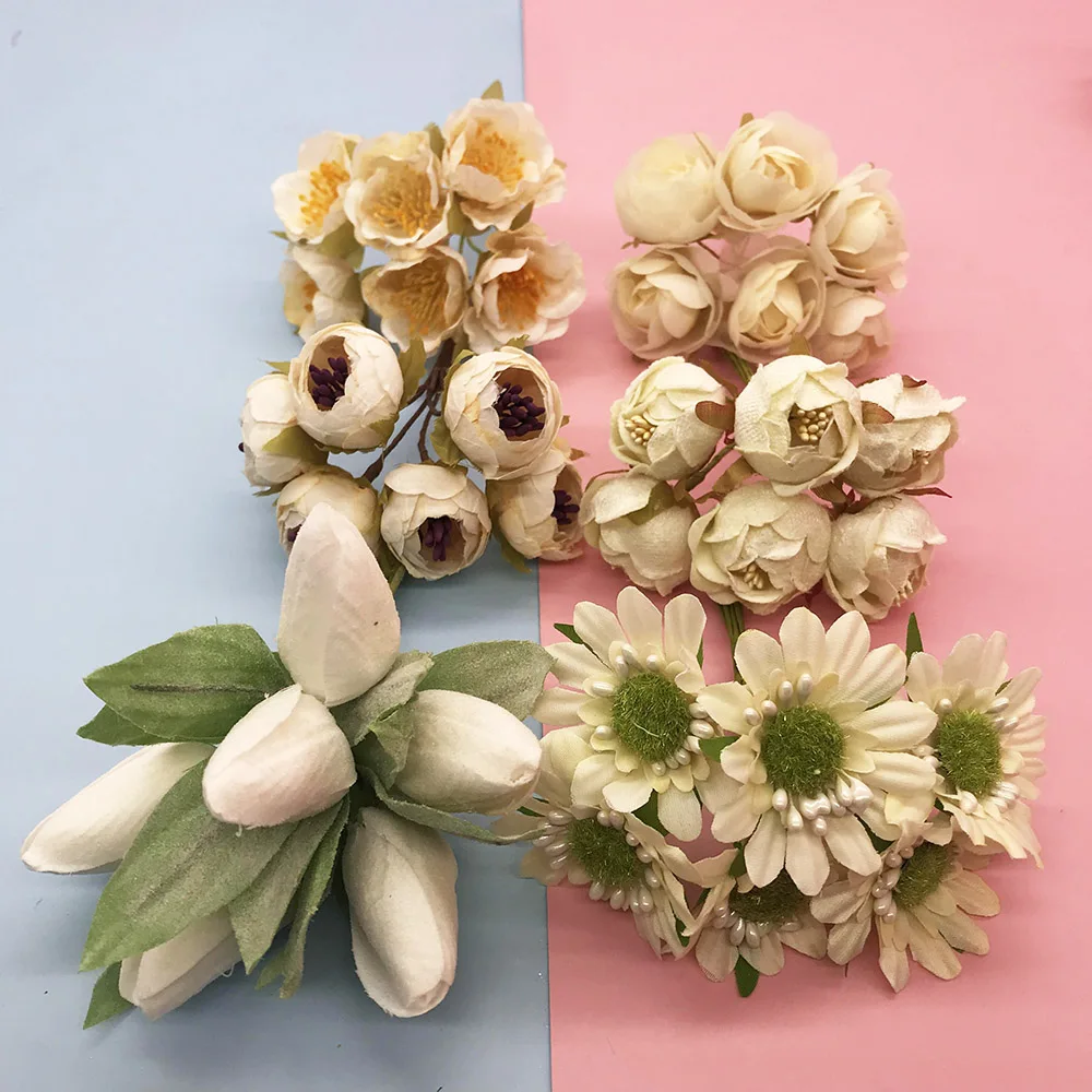 

Wholesale artificial roses family wedding decoration artificial flower small bouquets home party wedding rose bouquets