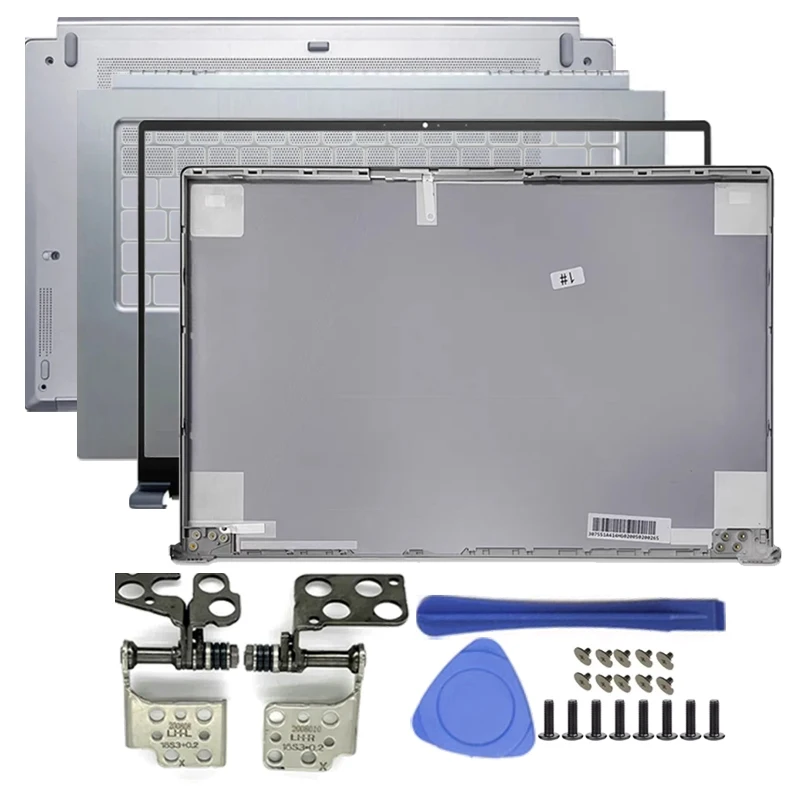 Étui pour ordinateur portable MSI Modern 15 M15 MS-1551, couverture arrière LCD/cadre avant/ charnière/repose-paume/bas d'accessoires pour ordinateur portable