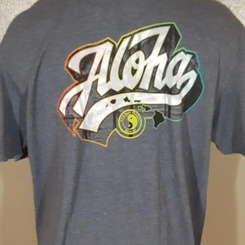 

T C Town Country Surf Designs Mens Gray Short Sleeve Shirt Xl New