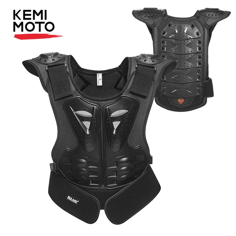 

Children's Motorcycle Armor Kids Vest Body Protector Boys Sleeveless Jackets Motocross Clothing Riding Protective Gear Jackets