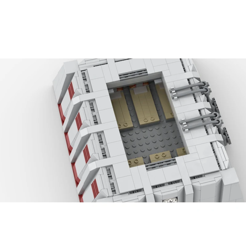 MOC Bouwsteen Ster Film Scène Ruimte Architectuur Kloon Leger Bellen Assemblagemodel Technologie Bakstenen Speelgoed Geschenken voor jongens
