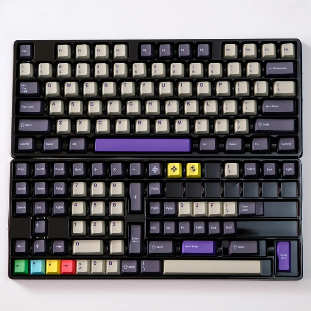 1 Set GMK NTD Keycaps PBT 5 Sides Dye Subbed Key Caps Cherry