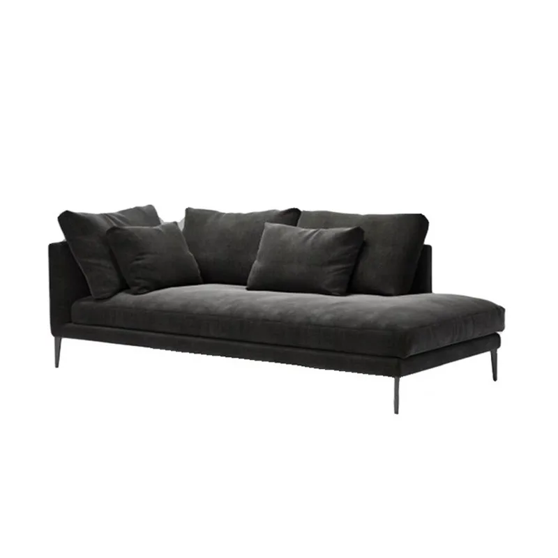 Italian light luxury concubine chair, small apartment living room Nordic industrial style sofa, minimalist beauty couch, casual