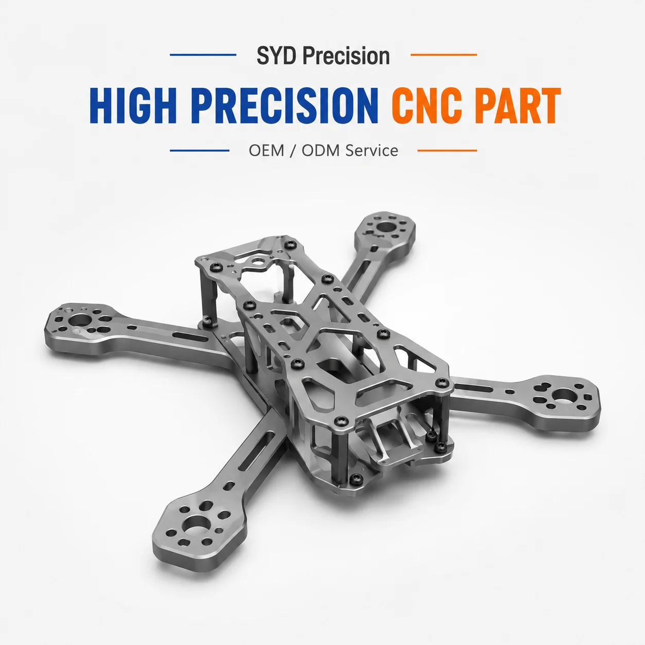 OEM CNC Machining Service Custom Metal Parts Aluminum Stainless Steel Prototype Components