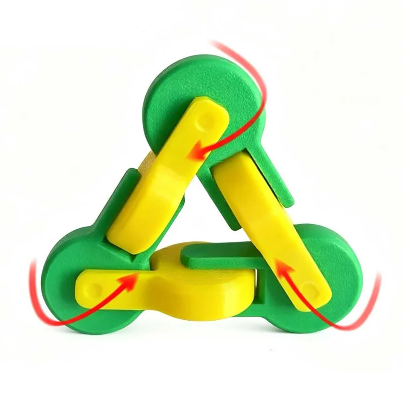 Novelty Unique 3D Printed Infinity Flip Cube Sensory Anxiety ADHD Quiet Stress Toys Adults For Office EDC Cool Gadgets