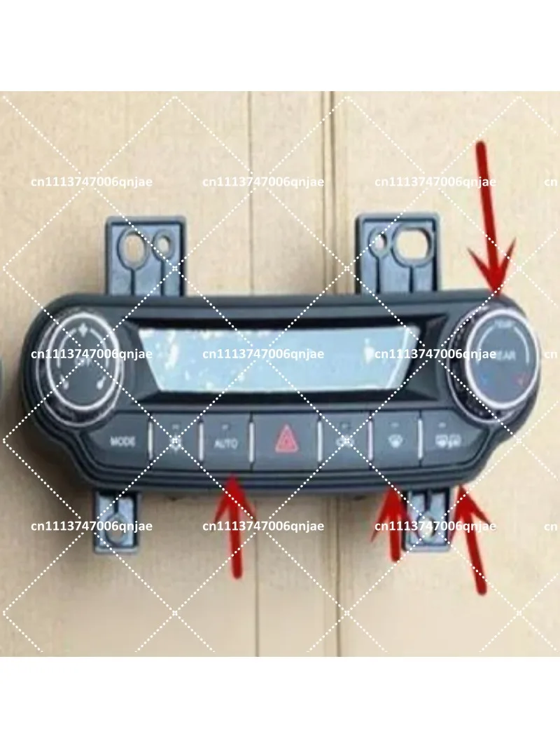 Automotive A/C Climate Control Panel, Heater Temperature Fan Speed Adjustment Switch Panel Car Interior Repair Replacement Part