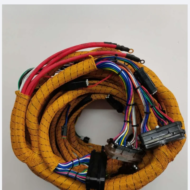 

Excavator wiring harness accessories 320C direct injection external, chassis wiring harness 186-4605