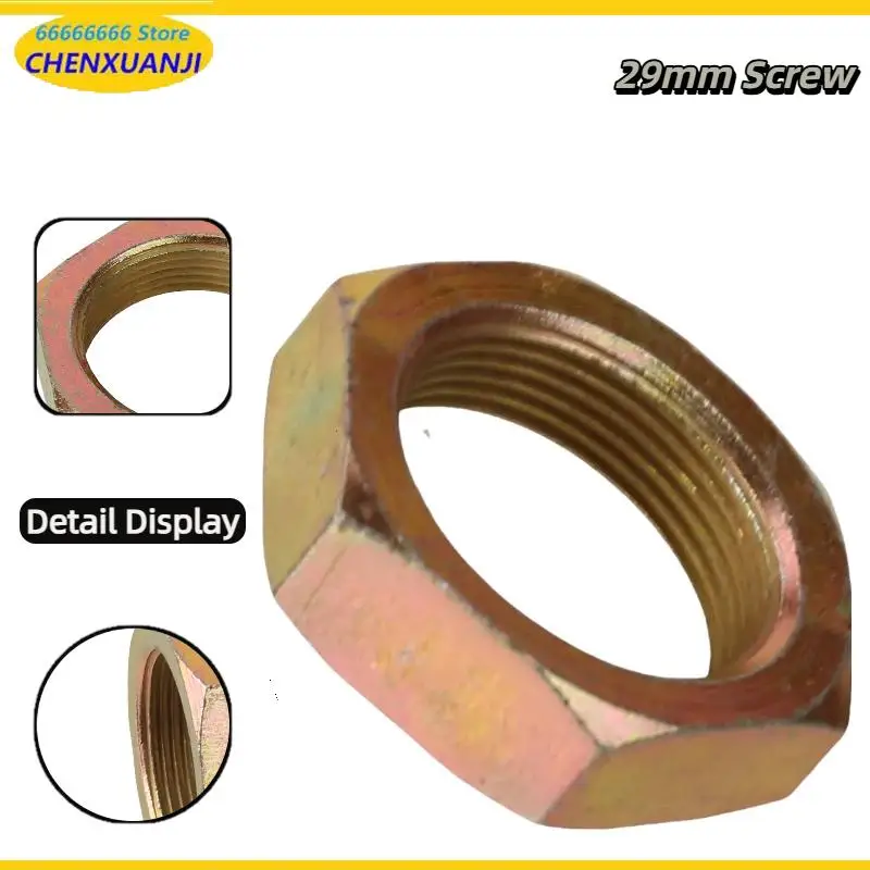 Brass Hex Lock Nuts Pipe Fitting Flange nut 29cm Female Thread HexagonalHot
