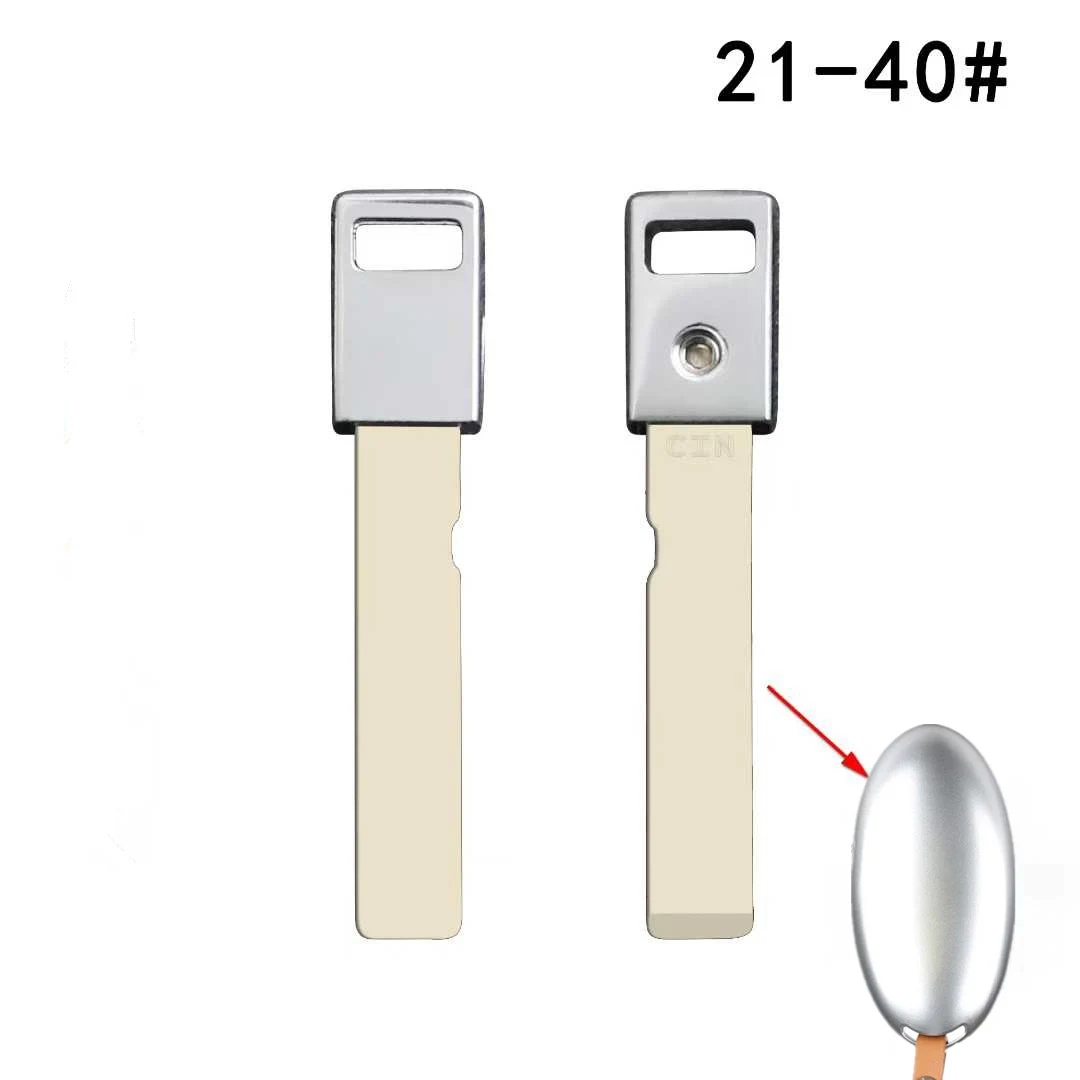 Car Remote Key Mechanical Blade for Hyundai Elantra Kona Azera IX35 Sonata Santa Fe Grandeur Mufasa Palisade Car Key Blade