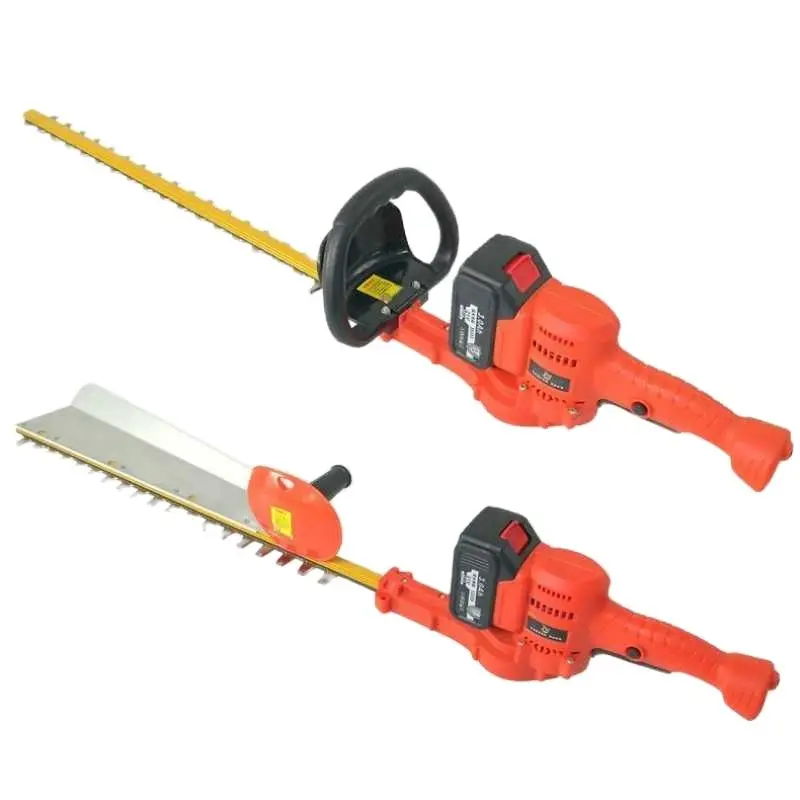Rechargeable Lithium Hedge Trimmer Brushless Pruning Machine Tea Tree Spherical Shear Tea Garden Tools Greening Shrubs