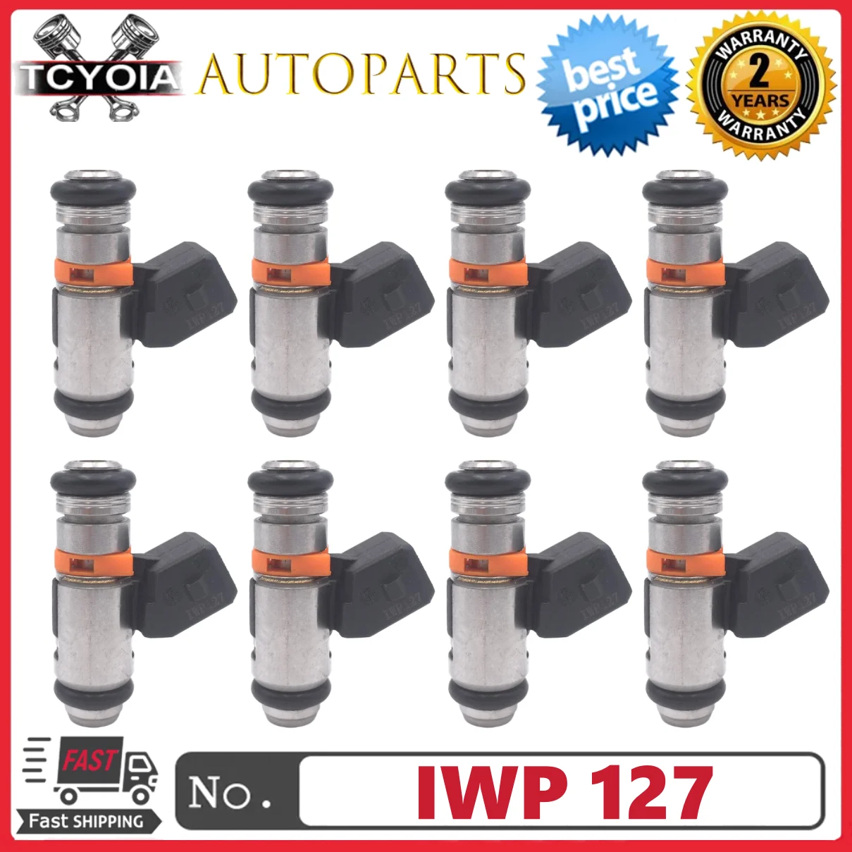 

4/20 шт. топливные форсунки IWP-127 IWP127 2N1U9F593JA для Ford Fiesta 1.2 1.3 1.6 2003-2008