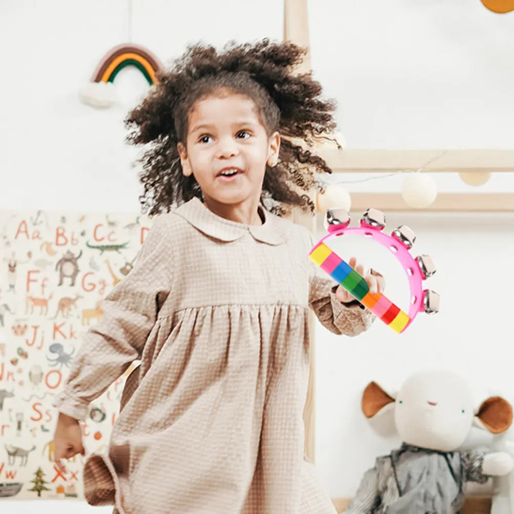 10pcs-hand-shaking-bells-portable-small-tambourine-musical-instruments-for-beginners-kids-music-education-party-use