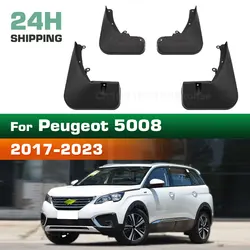 For Peugeot 5008 2017 2018 2019 2020 2021 2022 2023 Fender Mudguard Mud Flaps Guard Splash Flap Mudguards Car Accessories