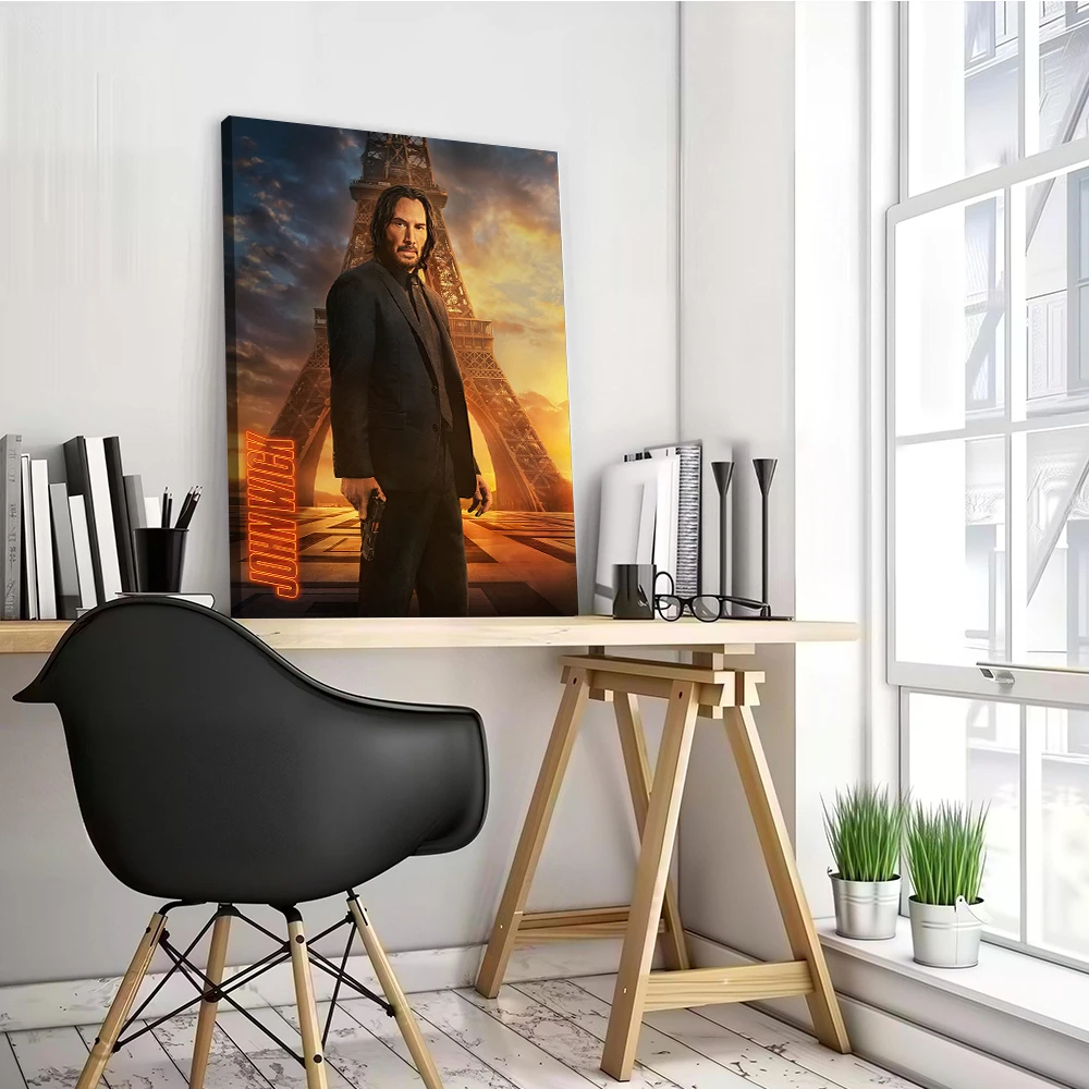 John Wick Canvas Wall Art Posters Personalized Photo Printing for Room Decoration Aesthetics Decor Luxury Bedroom Accessories