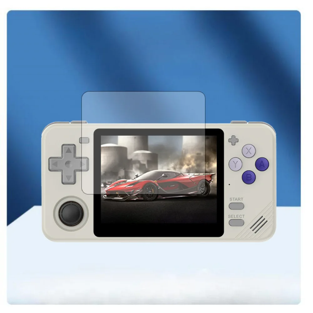 Powkiddy 플레이어 게임용 강화 유리 보호 필름, 9H HD 스크린 보호대 필름, RGB10X