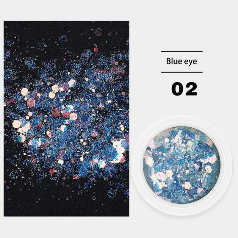 Hete Verkoop Glanzende Nagel Glitters Iriserende Nagelpoeders Accessoires Nail Art Decoraties Creatieve Nagel Ontwerpen Trending Populair