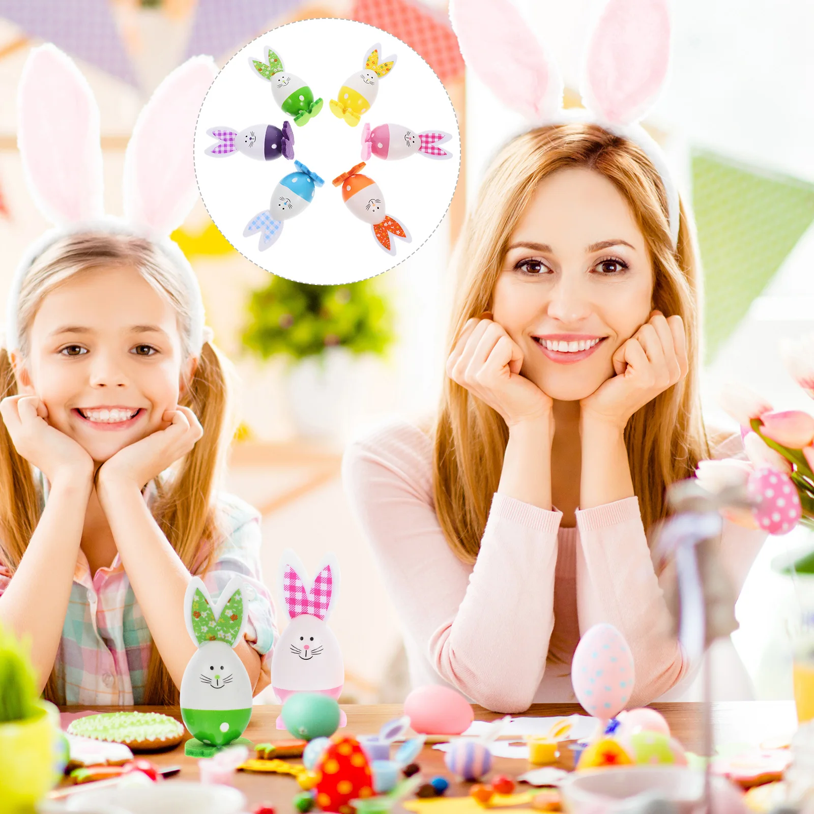 

Easter Egg Decorations Eggs Cute Fake Fillers Decorative for Home Ornaments