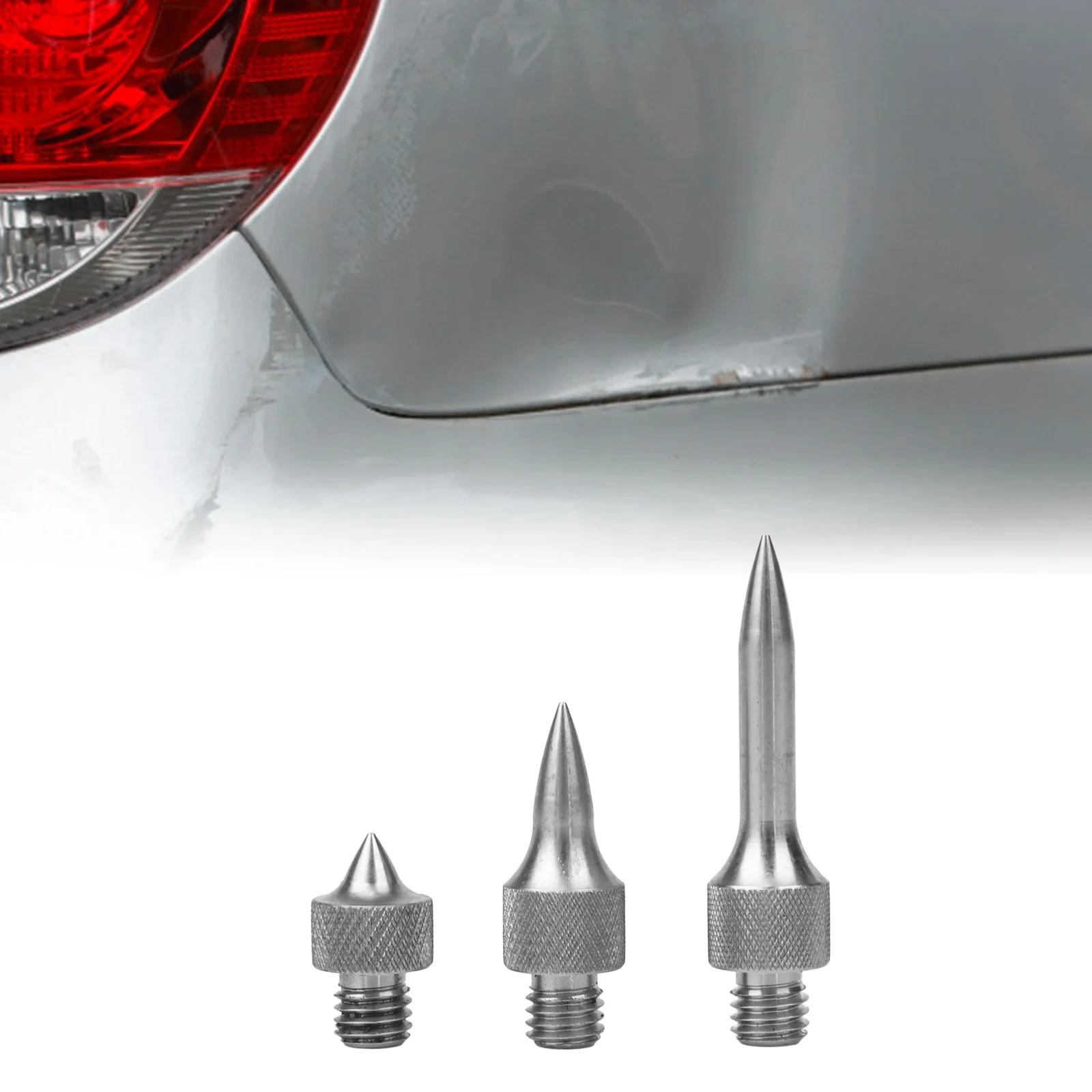 

3pcs Car Repair Tool For PDR Repair Tool Car Dent Puller Hammer Replaceable Head Paint Dent Repair Tool