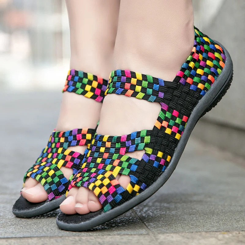 Sandals Woman Shoes Braided Rope with Traditional Casual Style and Simple Creativity Fashion Sandals Women Summer Shoes