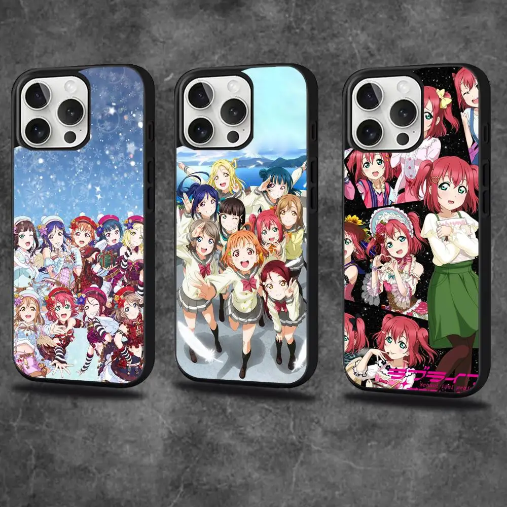 

Love Live School Idol Diary Phone Case For iPhone17,16,15,14,13,12,11,Pro,Max,Plus,Mini,SE4,E Magnetic Magsafe Wireless Charging