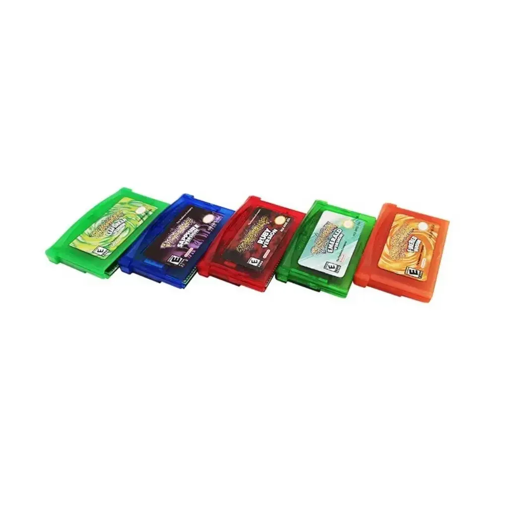 

Best Seller GBA Game Cartridge Liquid Crystal Ruby Sapphire Emerald FireRed Leaf Green 32 Bit Video Game Console Card Gift
