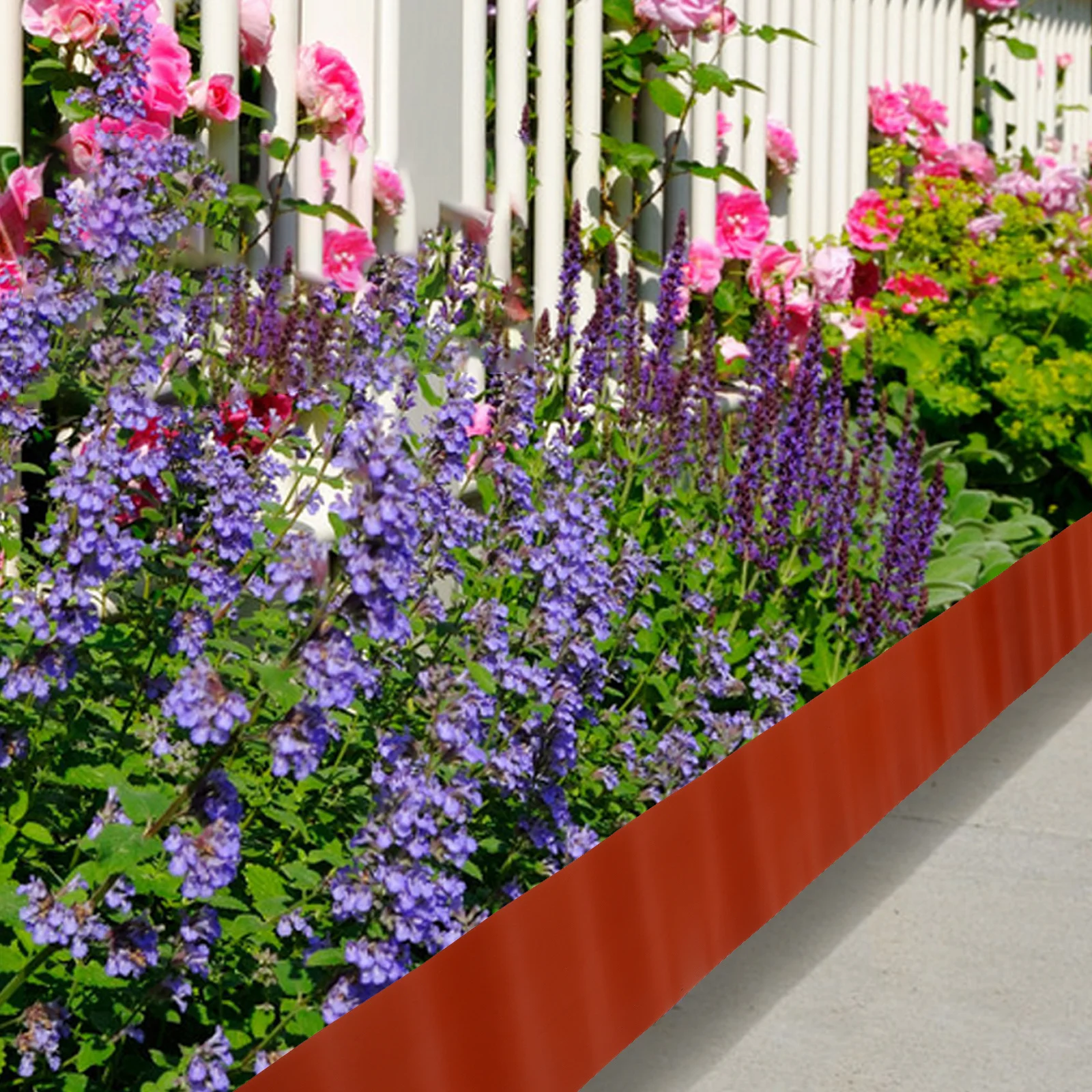 

Plastic Landscape Edging Coil Multifunctional Design Aesthetic Appeal Versatile Use for Gardens Parks Landscaping