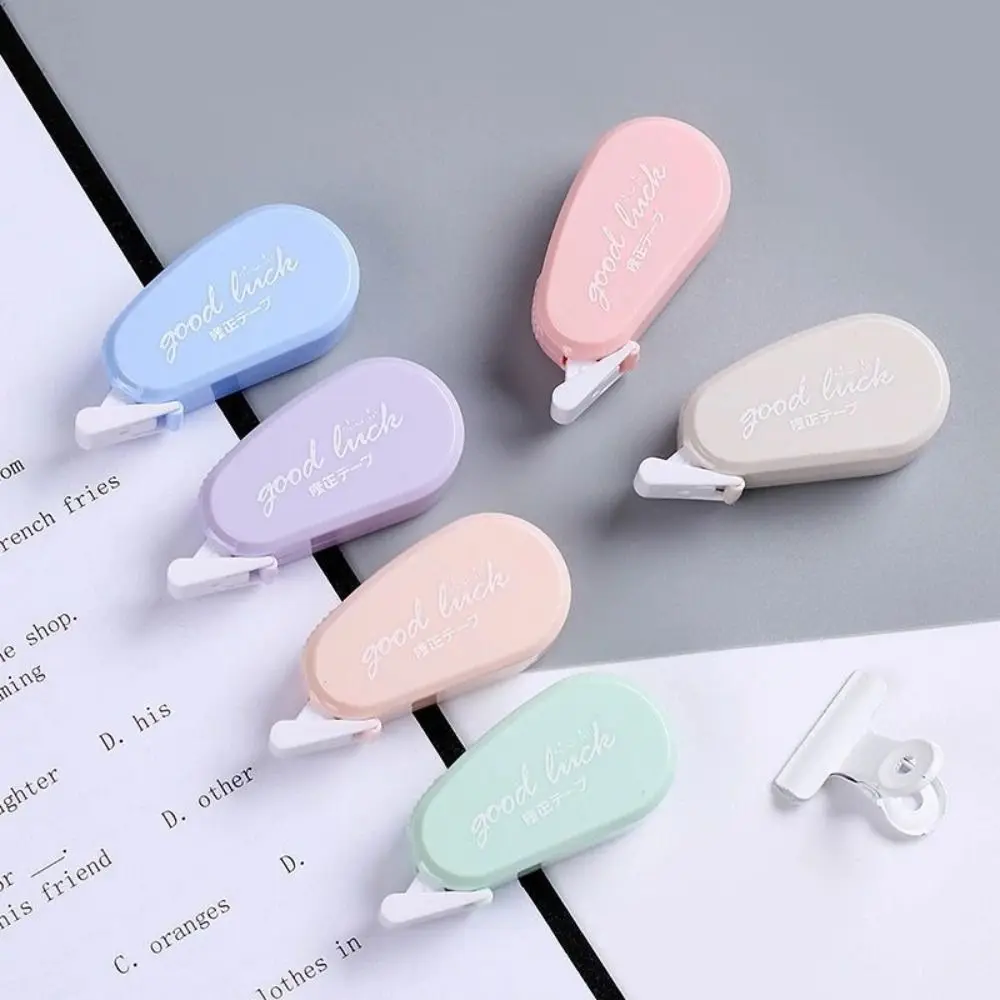 6pcs Change Tape Kawaii Mini Modification Tape INS Macaron White Out Correction Tape Portable Cute Spot Covering Tape School