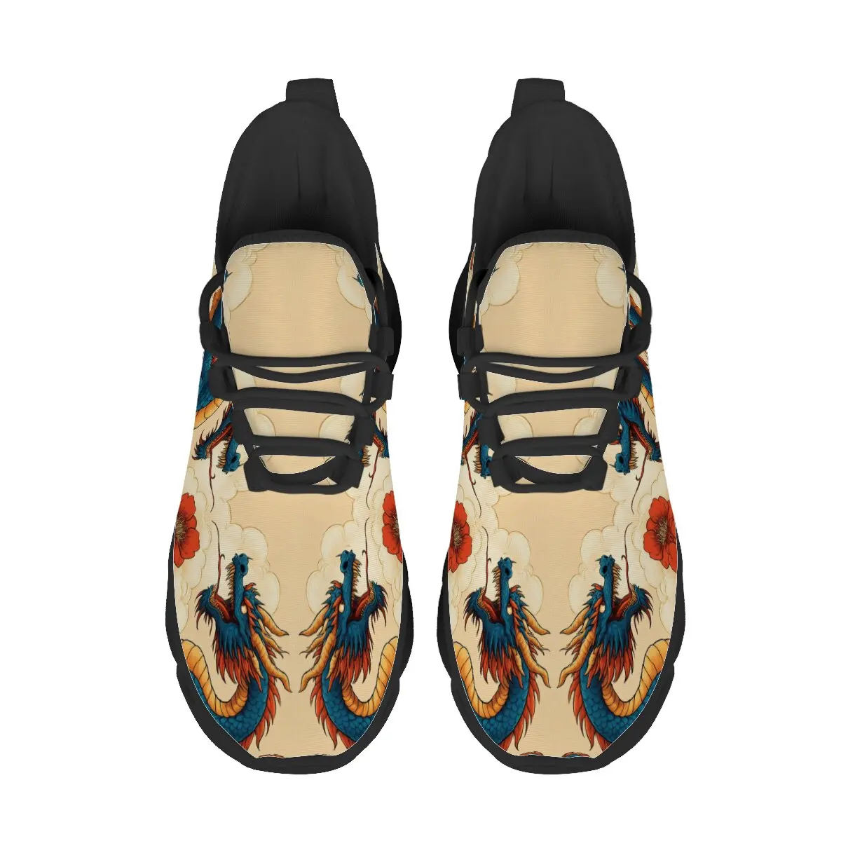 

Новая семейная обувь, повседневная обувь большого размера на плоской подошве, подарки на Хэллоуин и Рождество, легкая летающая тканая спортивная обувь