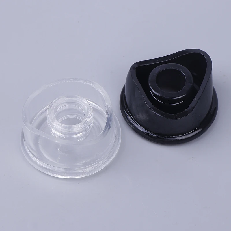 (.) 1 PCS Clear/Black Universal Precision Comfort Cylinder Seal Sleeve Silicone Replacement Silicone Ring