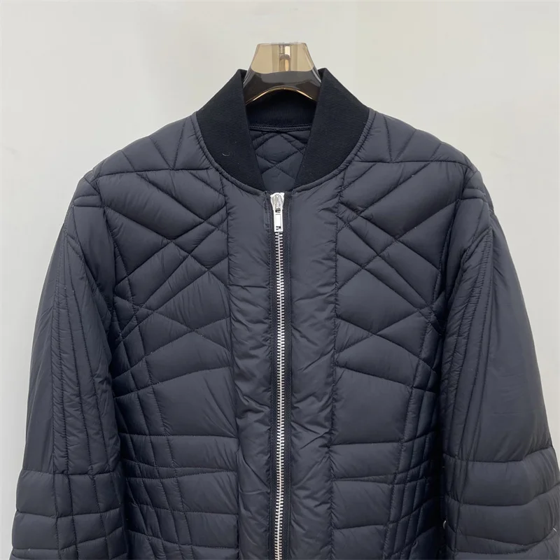 Dames winterjas Nieuw 90 ganzendons gevuld donsjack voor de winter 2025, gewatteerde donsjas met honkbalkraag, y2k donsjassen