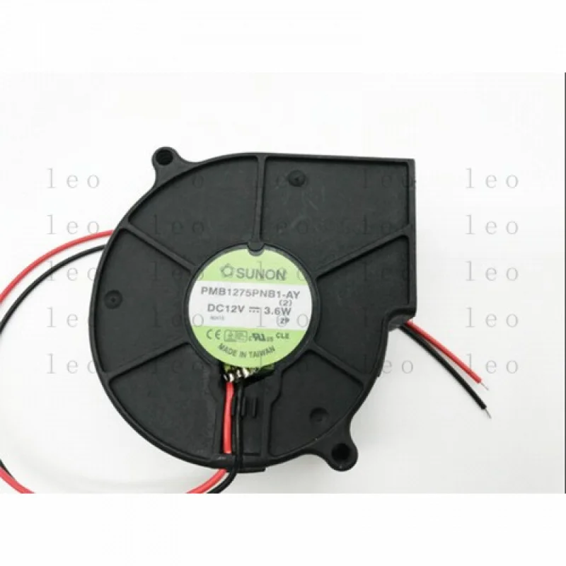 

FF PMB1275PNB1-AY Турбовентилятор охлаждения 12 В 3,6 Вт 7 см 7530 2-проводной # F18