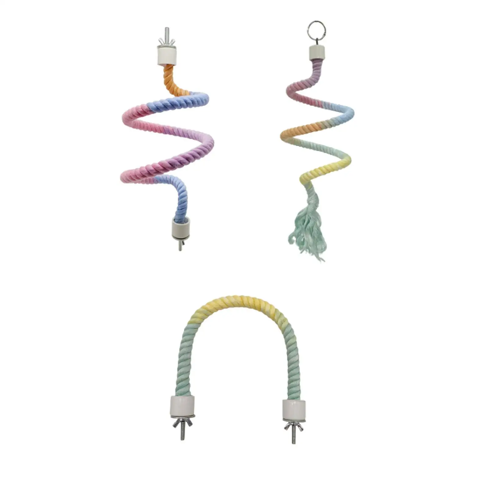 Bird Cake Parrot Swing Swing Rope Hang Parrot Parrot Squirrel