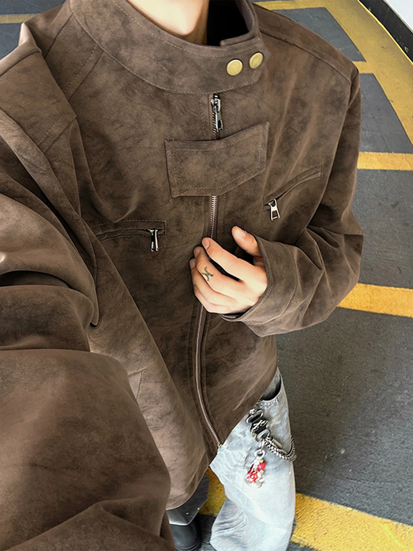 

Мужская зимняя куртка из искусственной кожи с утеплителем, молодежная модная ветрозащитная куртка из ПУ-кожи