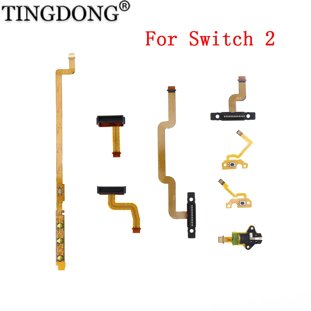 

1 шт. для Switch2 ZR ZL L SL SR, разъем ручки, ленточный гибкий кабель, включение и выключение громкости, ленточный кабель, ремонт, запасные части