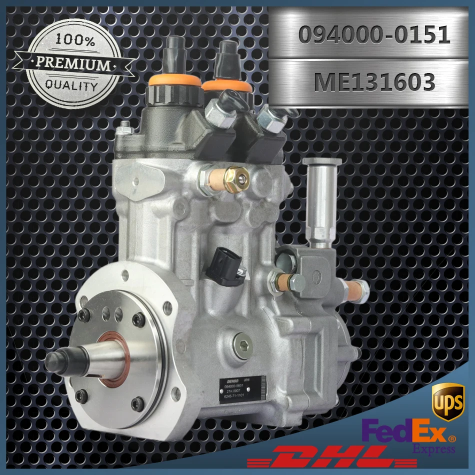 

Common Rail Diesel Injection 094000-0151 ME131603 High Pressure Fuel Pump 0940000151 for MITSUBISHI FH/FK/FM 6M60T Engine