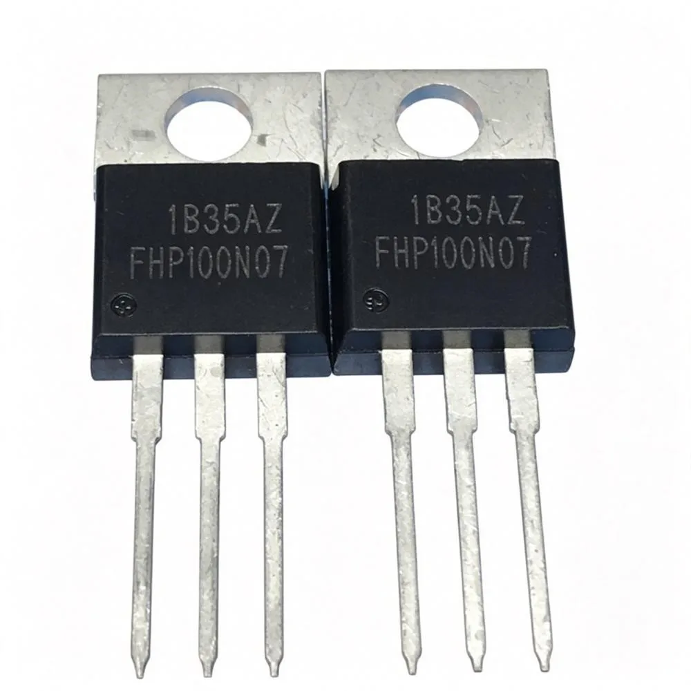 5PCS FHP100N07 IRFZ34N 55V 29A IRFZ44R 60V 50A IRL630 200V 18A LM7906 SUP70N04-10 40V 70A TO-220