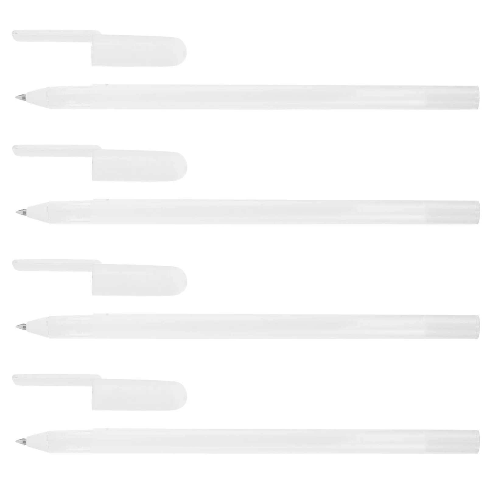 

4pcs Waterproof Eyebrow Microblading Pen White Skin Markers Sweatproof Fine Tip Brow Mapping Tattoo Outlining Tool Permanent