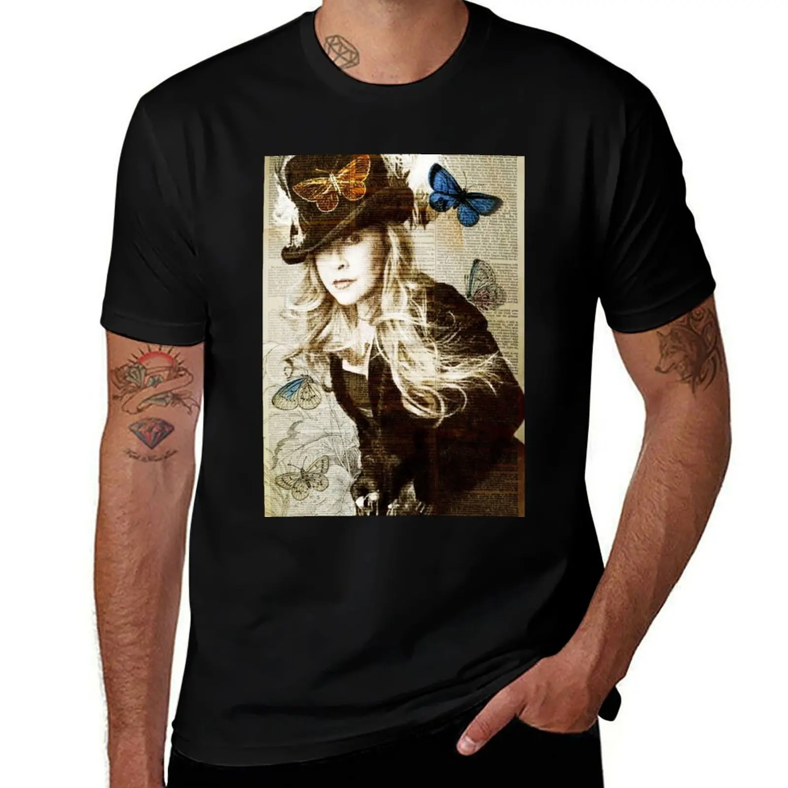 Stevie Nicks love T-Shirt Big Size Daily Wear T-Shirt
