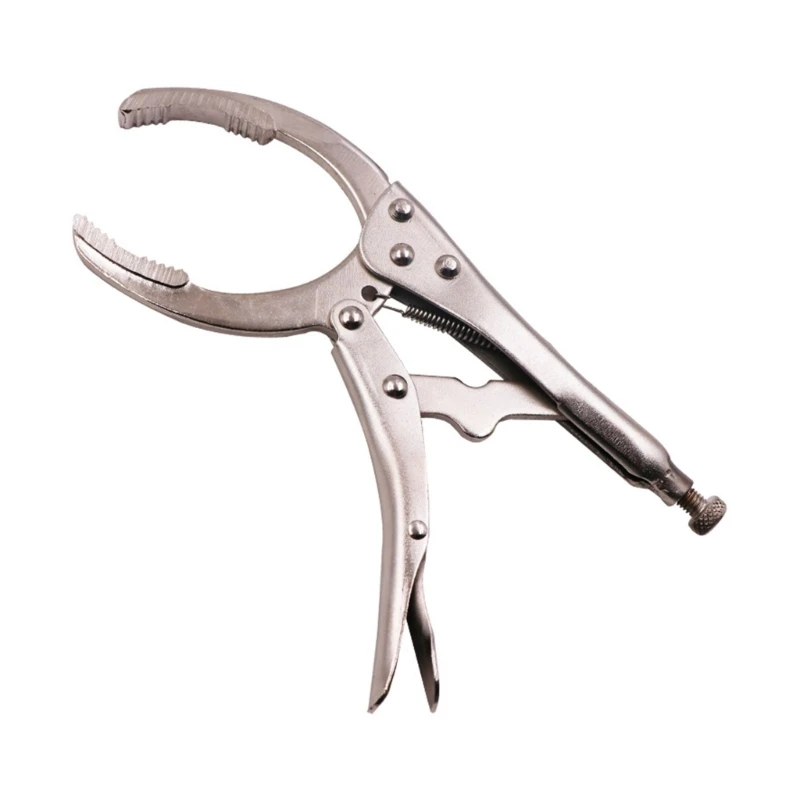 Professional Oil Filter Removal Tool with Long Handles & Secure Grip Heavy Duty Oil Filter Gripping Wrench Plier for Car