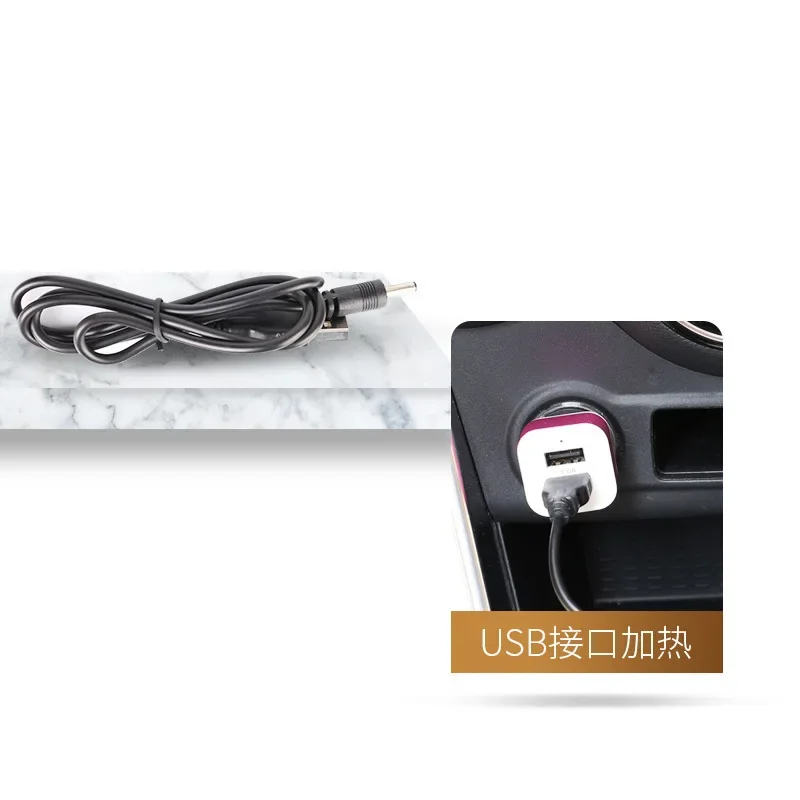 Calentador de biberones de leche impermeable USB vendedor caliente con control remoto para calentador de biberones móvil de coche