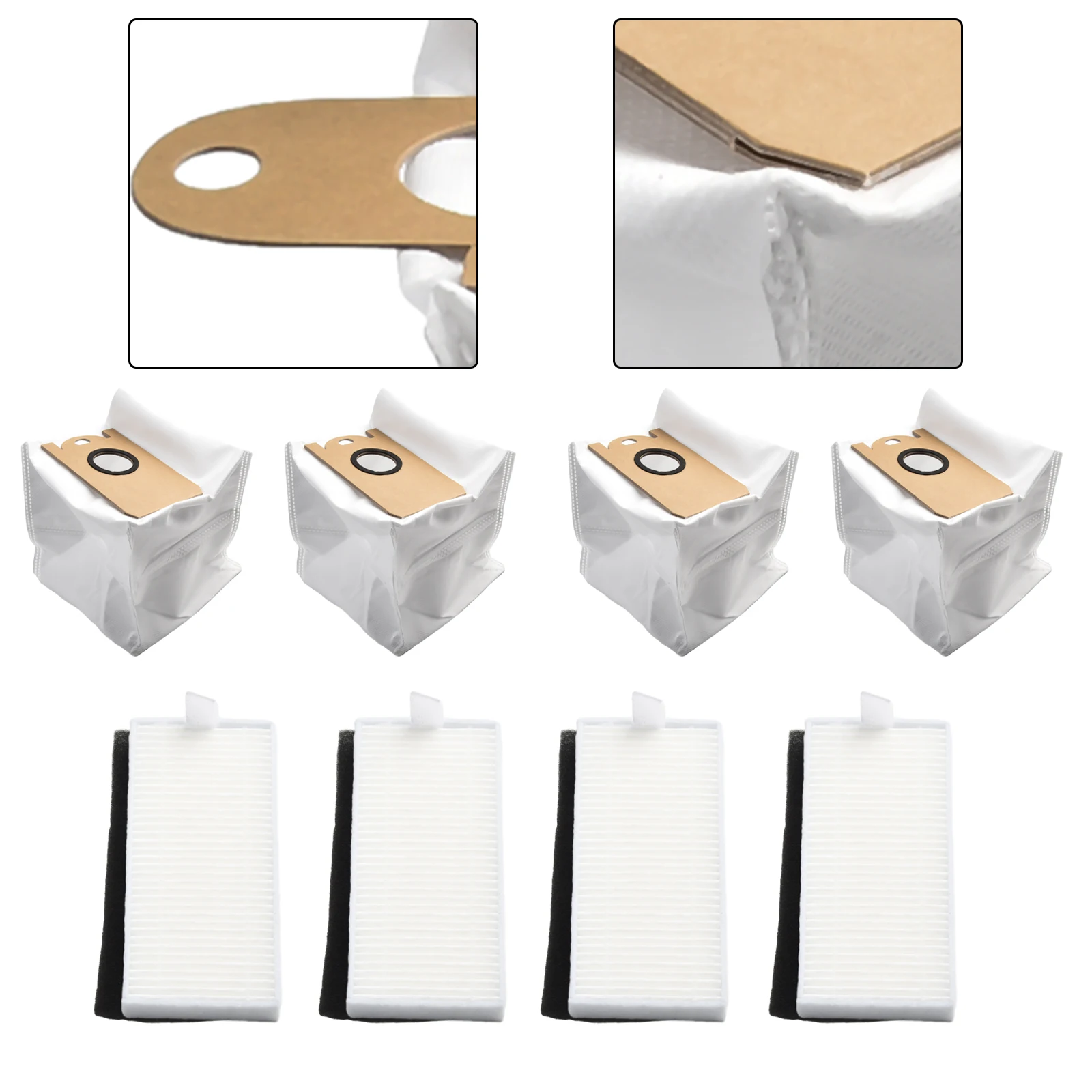 Plastic Q SE Robot Vacuum Cleaner Compatible Part Name Plastic Clean Water Filter Dust Bag Mop Rinse Filter Dust