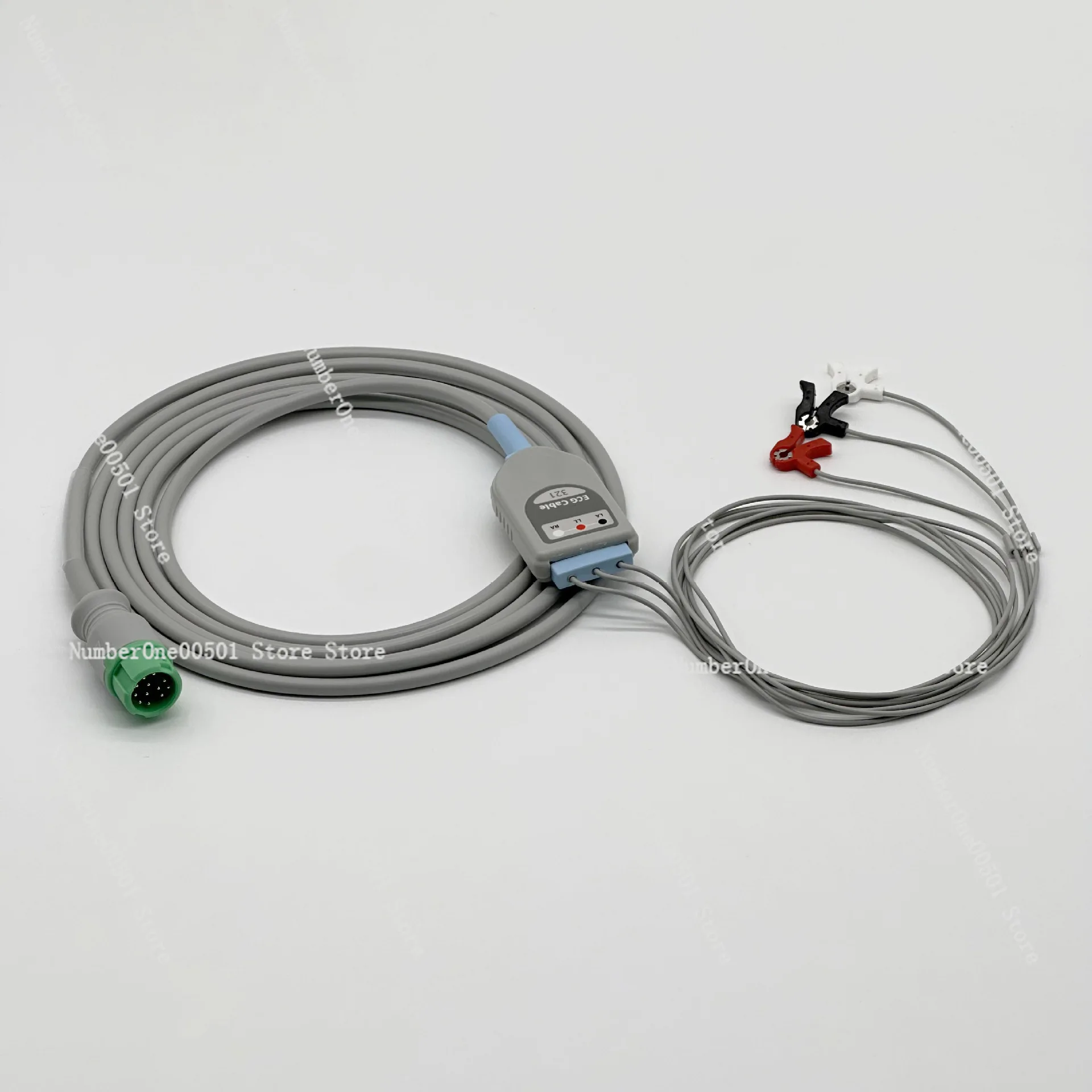 Neonatal ECG Lead Wire for T5 T6 iMEC Monitor 12 Pin Medical Grade Infant Monitor Cable
