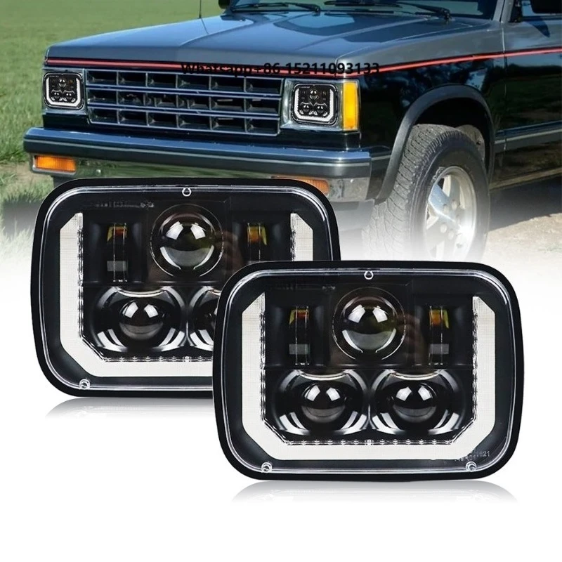High Power LED Headlights with /Low Beam Turn Signal Dot Certification