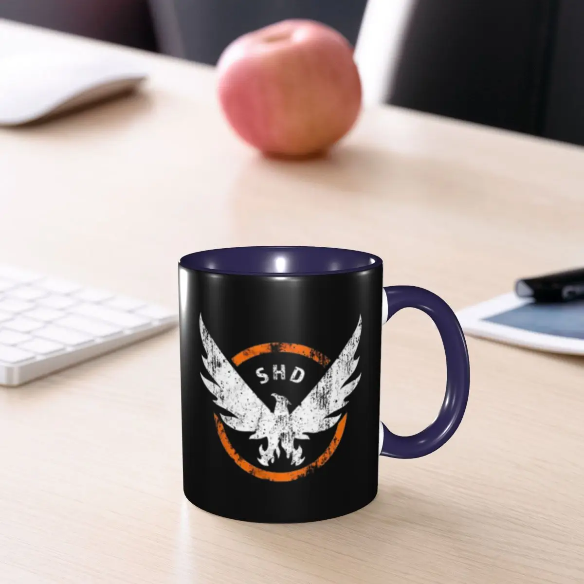 The Division 2 Shd Mug Funny Ceramic Coffee Cups Tea Mugs Milk Cup Drinkware Gifts for Friends