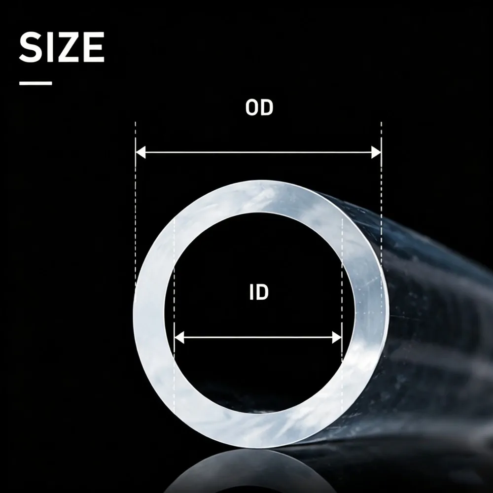 Transparent PVC Hoses Inner Diameter 2 3 4 5 6 7 8 9 10 12 13 16 19 25mm Plastic Hose High Quality Garden Tube Water Pipe