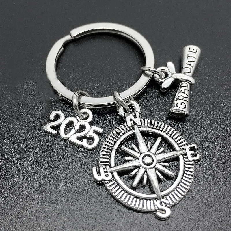 Creative Graduation Gift Graduation Certificate Bachelor's Hat 2025 Graduation Gift Keychain