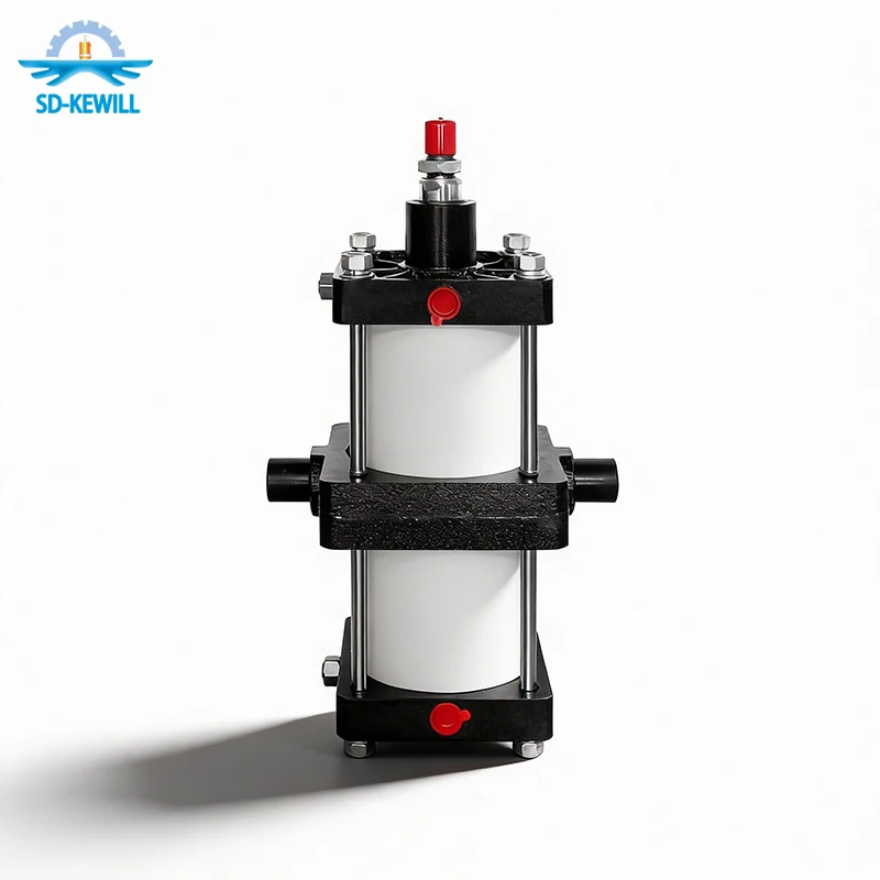 High-thrust  200x300 Large Bore Cast Iron/Cast Steel Pneumatic Cylinder Double-acting Pneumatic Actuator Pump 1-year Warranty