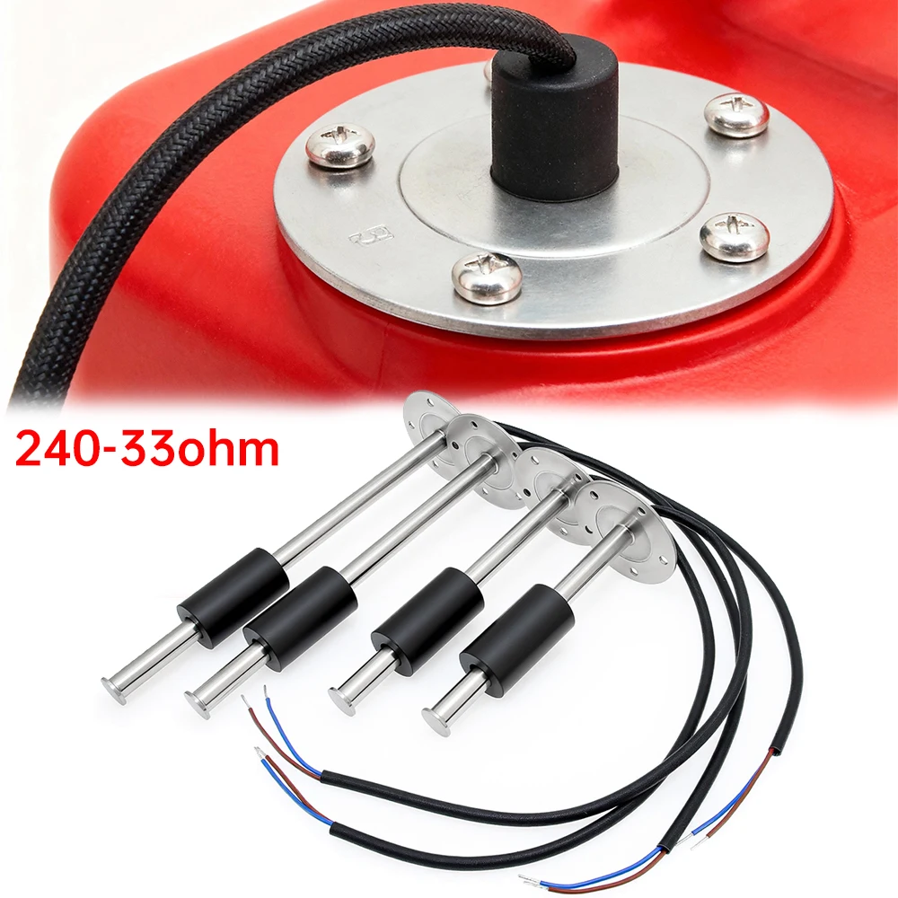 240-33 Ohm Water/fuel Level Gauge Sensor 100mm 150mm 200mm 250mm 300mm 400mm 500mm Boat Car Fuel Level Gauge Sensor custom